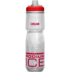 Bidon rowerowy CAMELBAK PODIUM ICE 620ML czerwony