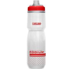 Bidon rowerowy CAMELBAK PODIUM CHILL 620ML czerwono biały